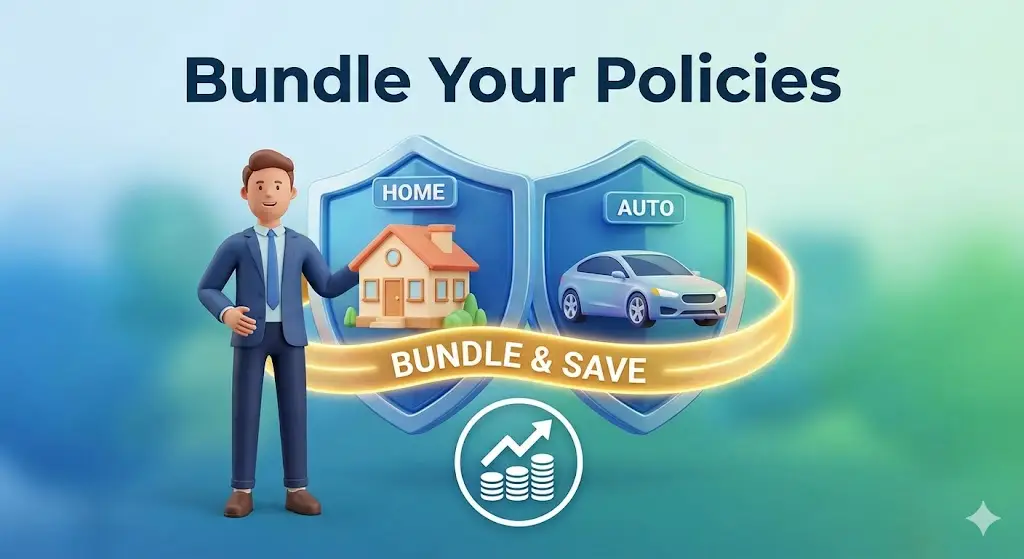 Bundle & Save to save on car insurance.