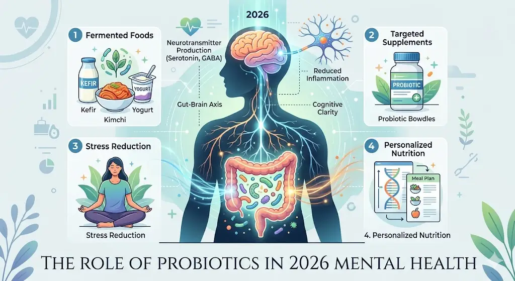 Role of Probiotics in 2026 Mental Health